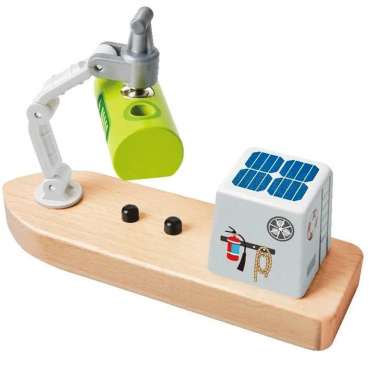 E3885_HP Игровой набор "Железная дорога" Ветро-солнечная электростанция